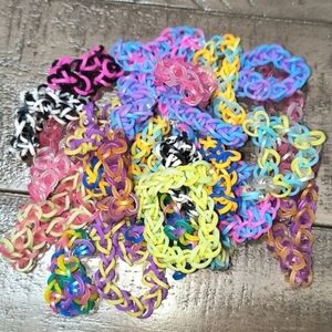 Handmade 50 Piece Mystery Single Loom Bracelet Bundle
